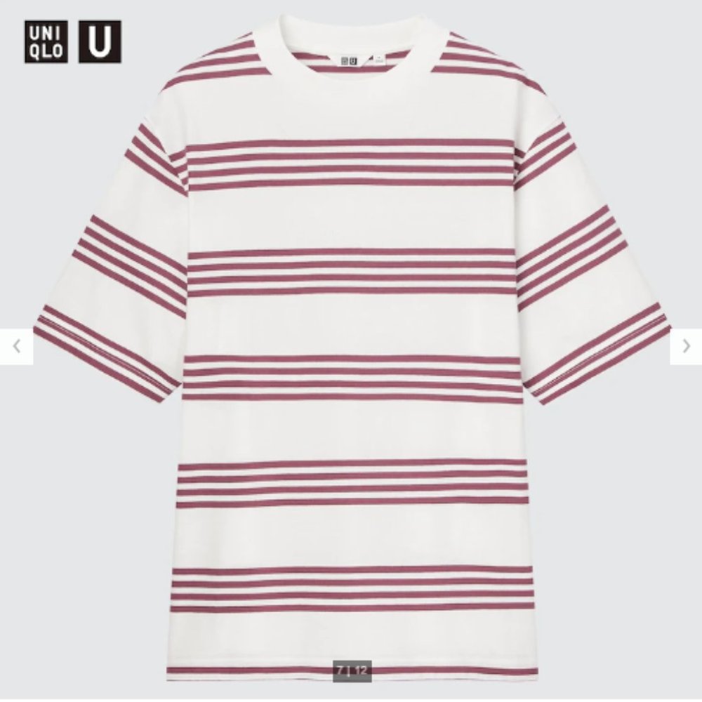 Uniqlo Striped Short-Sleeve T-Shirt (unworn)
